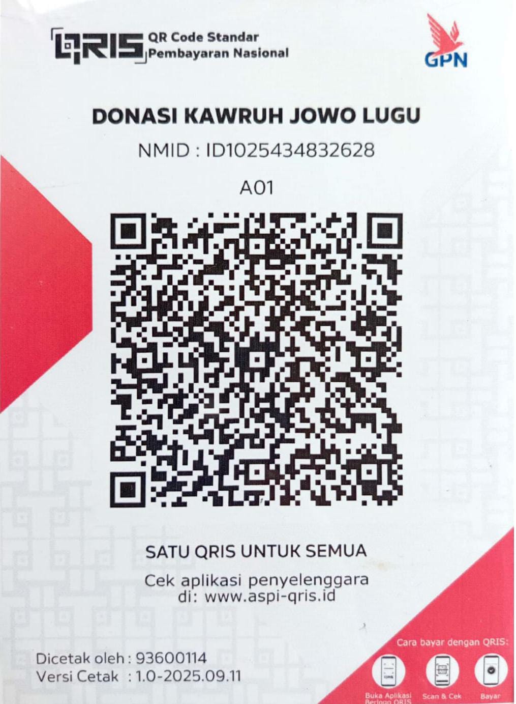 QRIS Paguyuban Kawruh Jowo Lugu